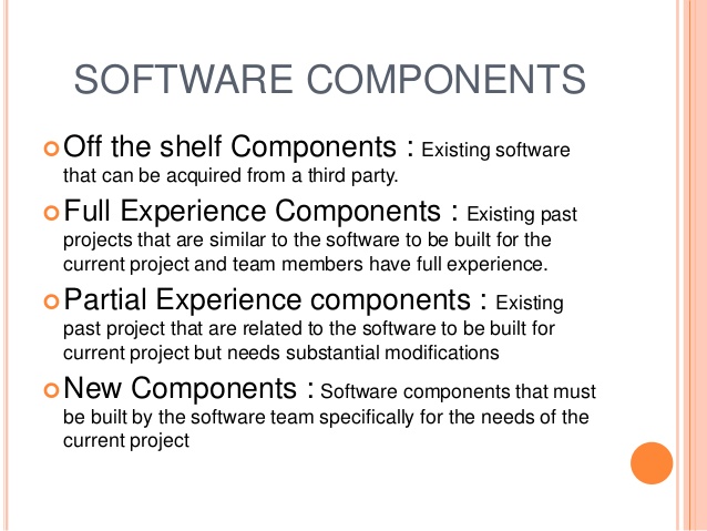 components of an srs in software engineering